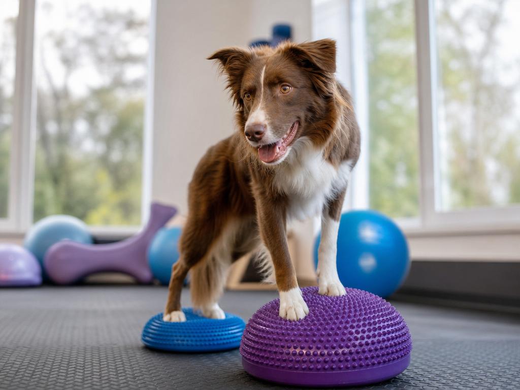 Dog fitness: Cvičení na balančních pomůckách