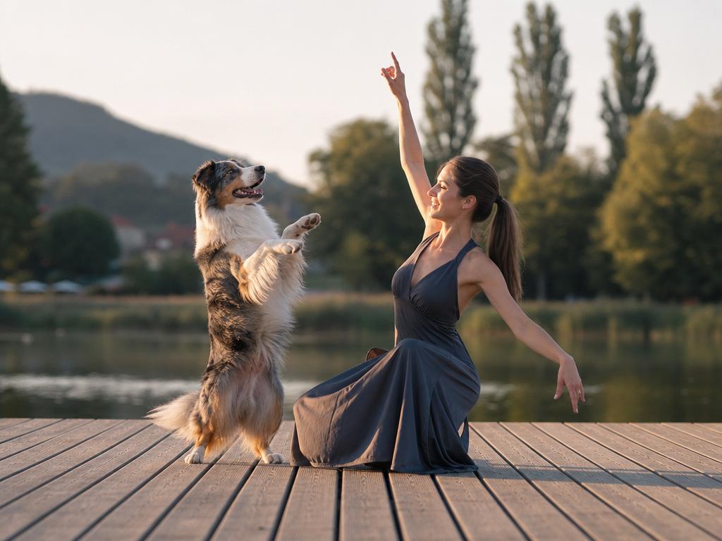 Dogdancing: Jak naučit psa tančit na hudbu