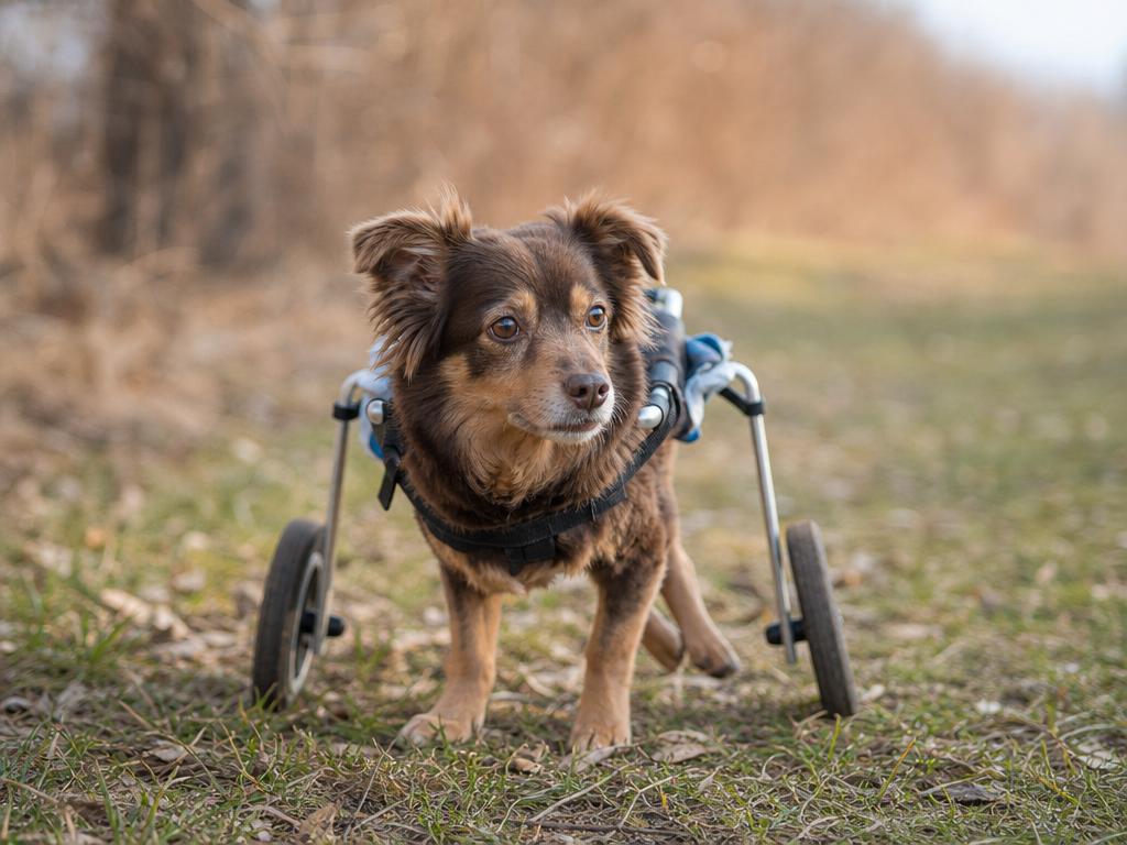 Jak pečovat o psa s handicapem nebo na vozíčku