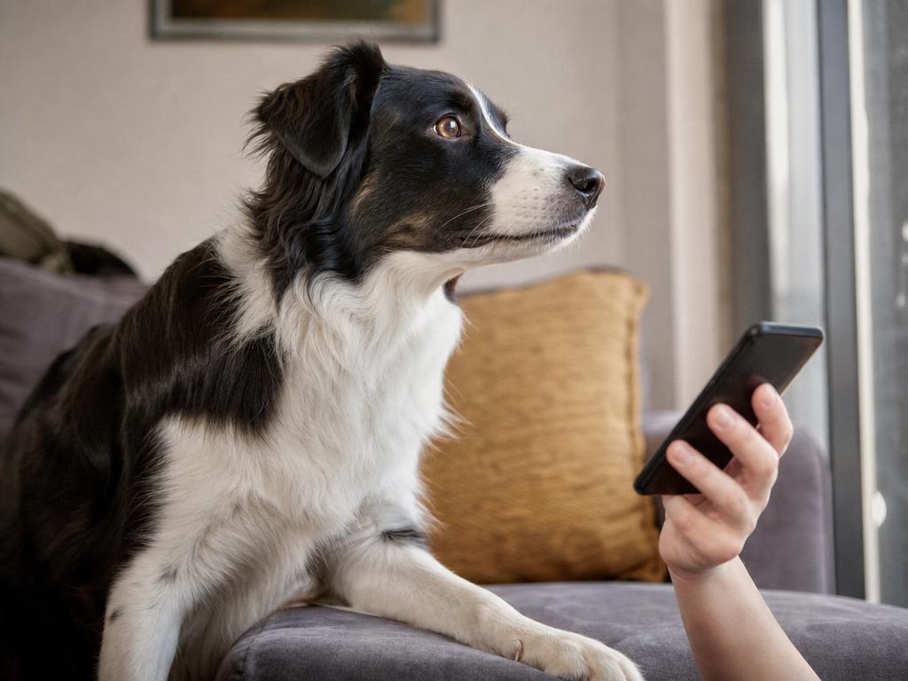 Jak psi reagují na digitální zvuky a telefony