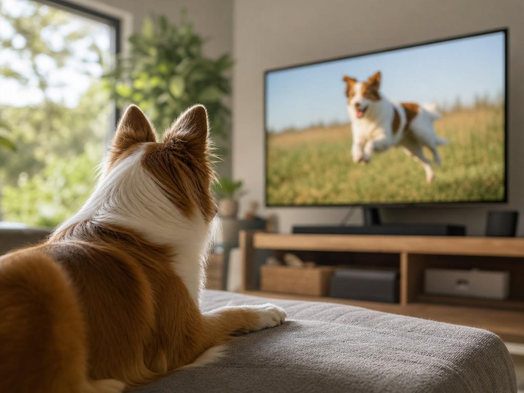 Jak psi vnímají televizi a co v ní vlastně vidí
