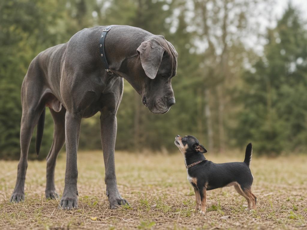 Jak psi vnímají velikost svého těla a proč si čivavy často dovolují na dogy
