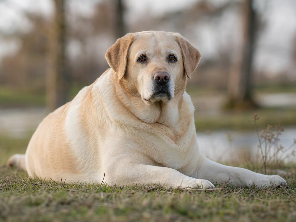 Labradorský retrívr a genetický sklon k obezitě psů