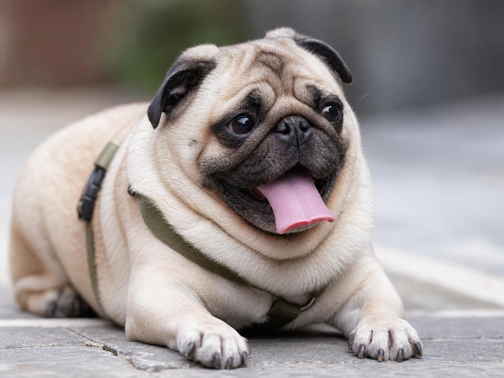 Mops a riziko přehřátí u psů kvůli zúženým nosním dírkám