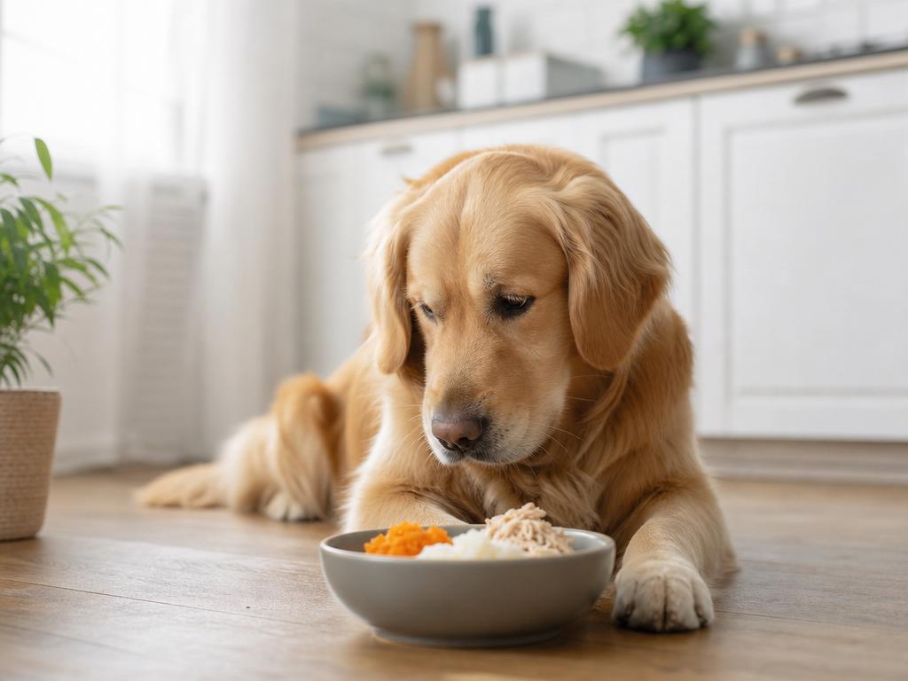 Péče o psa s citlivým žaludkem: Šetřící dieta