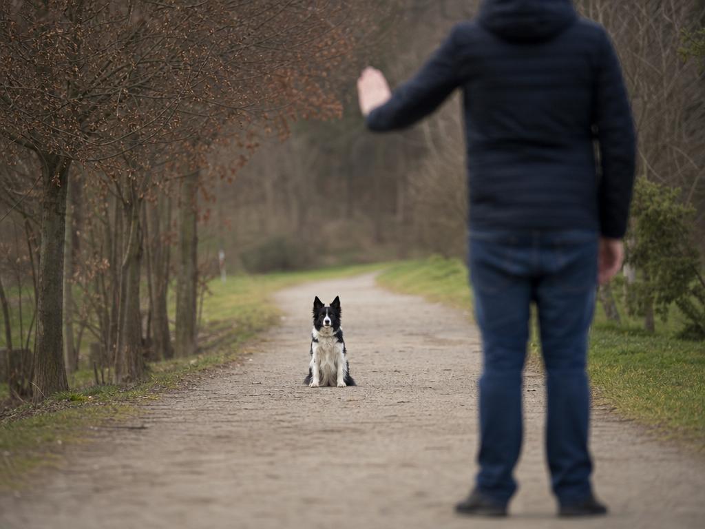Povel „Zůstaň“: Jak postupně prodlužovat vzdálenost