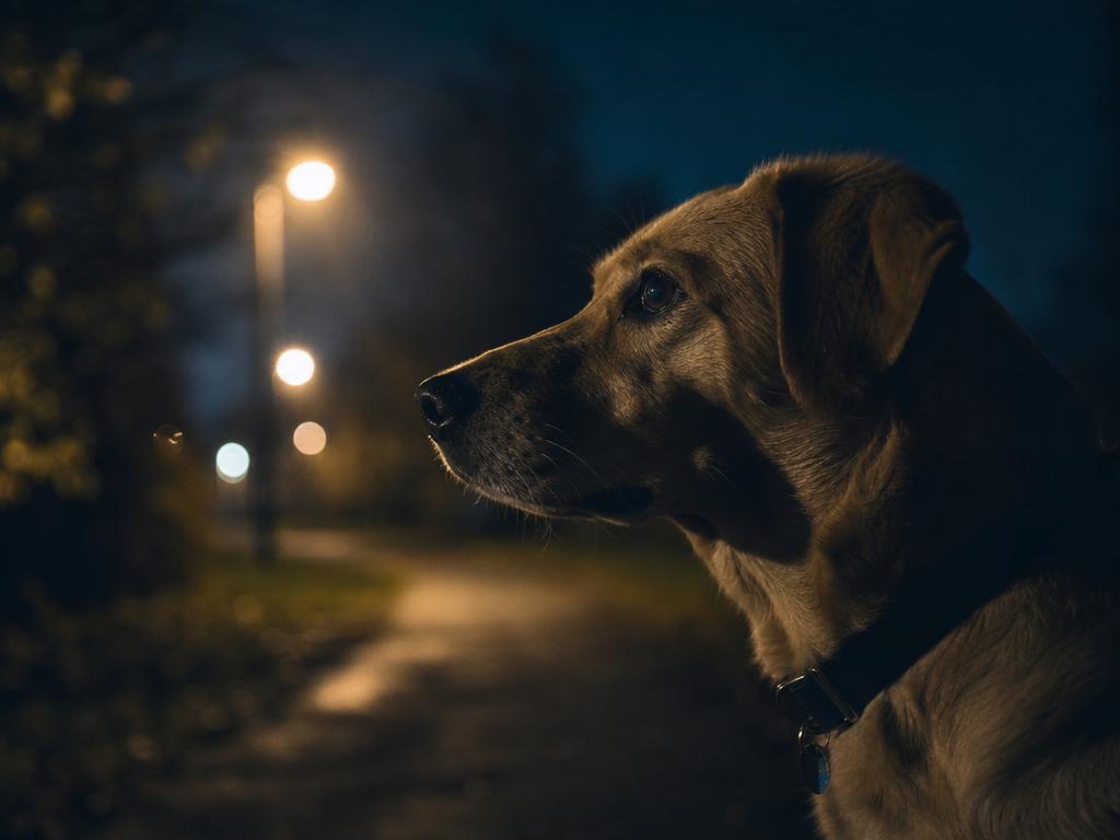 Psí smysly a jak pes vnímá okolní zvuky v noci